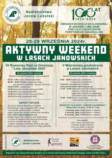 AKTYWNY WEEKEND W LASACH JANOWSKICH